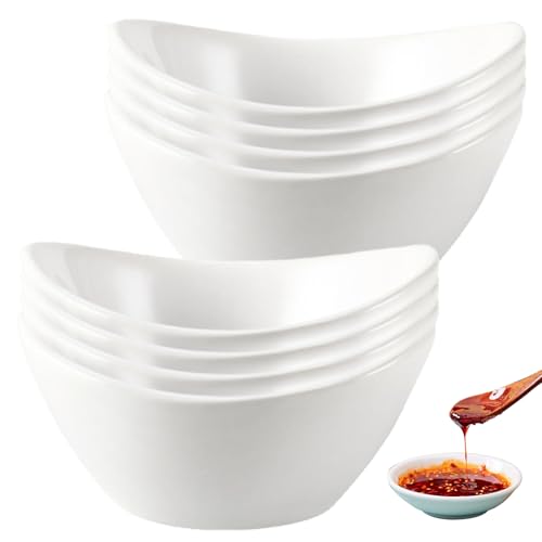Produktbild: sojasauce schälchen 8 stück, gomety kleine sushi schüssel für dips, 8.6x3.9 cm