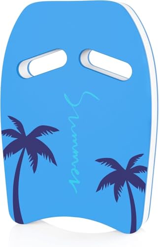 heysplash schwimmbrett kickboard für erwachsene mit niedlichen mustern schwimmen indigo