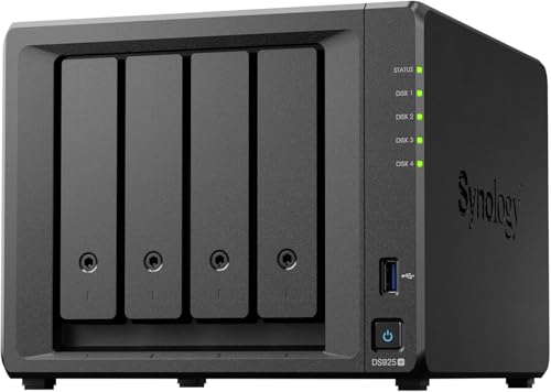 synology ds925+ nas 4-bay amd ryzen v1500b 4gb ram speicherlösung