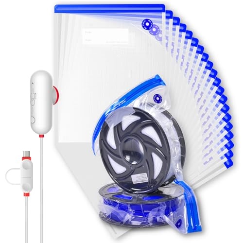 vakuum filament kit vacbird 30 x 34 cm mit usb-pumpe und 20 beuteln
