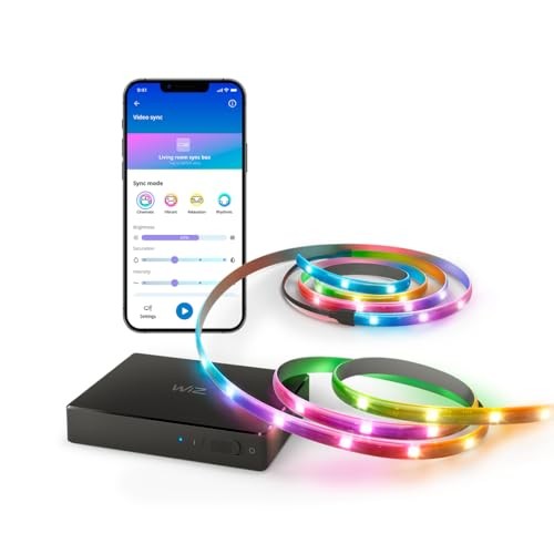 WiZ HDMI Sync Box für 55"-65" TV | Licht-Synchronisation für Filme/Games | 4K 60Hz