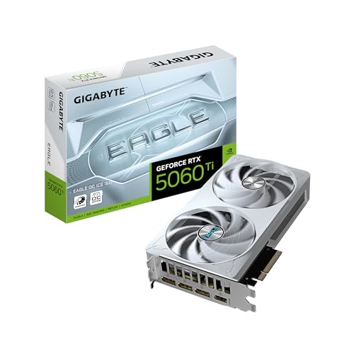 gigabyte geforce rtx 5060 ti grafikkarte 16gb gddr6 hdmi gv-n506teagleoc