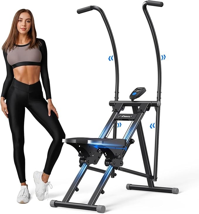MERACH Stair Stepper mit Synchronisiertem Arm- und Beintraining, bis 150 kg