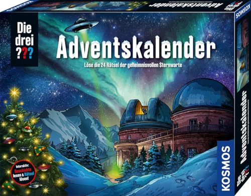 Adventskalender 2025 Die DREI ??? von Kosmos