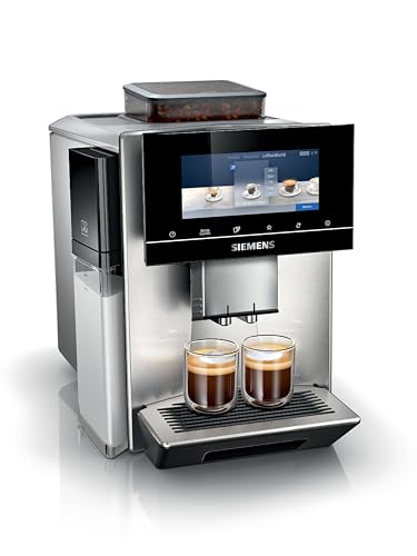 siemens kaffeebereiter eq90, vollautomat, full-touch-display, edelstahl