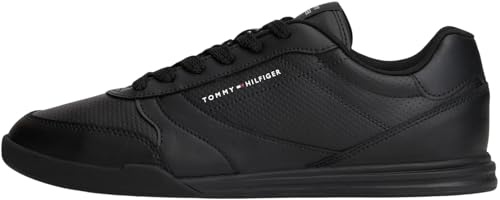 Produktbild: tommy hilfiger herren schuhe leder niedriges oberteil schwarz 44,5 eu