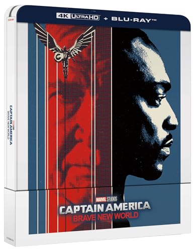 Produktbild: captain america brave new world 4k steelbook edition, 4k uhd + blu-ray