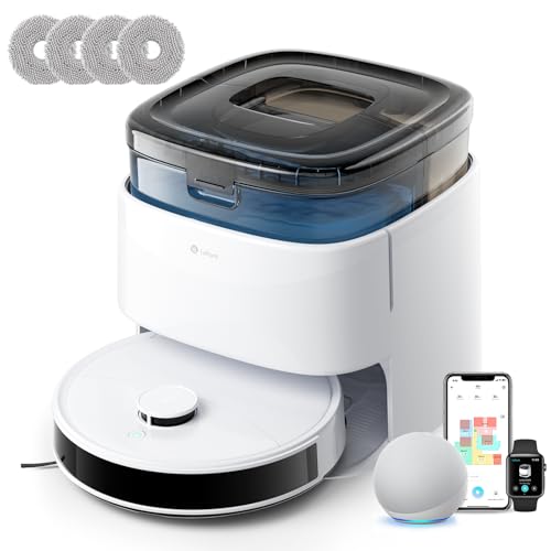 saugroboter lefant m3 gen2 mit navigation und all-in-one dock, weiß