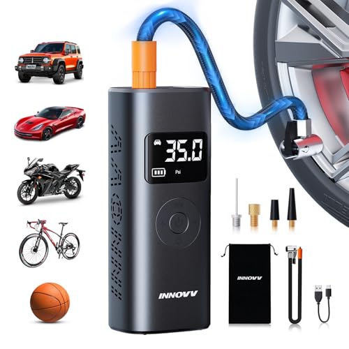 INNOVV P1 elektrische luftpumpe mit digitaler reifendruckanzeige 150PSI für auto fahrrad motorrad ball