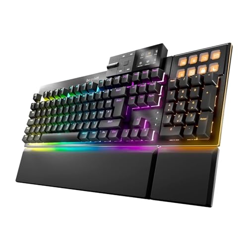 be quiet! dark mount silent linear tastatur mit 8 display-tasten und mediadock