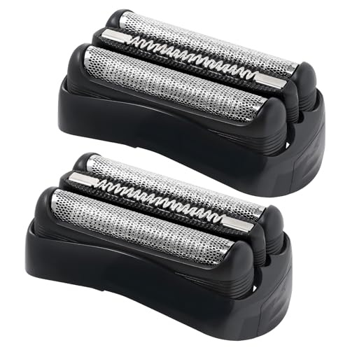 2er-Pack braun series 3 21b Ersatzköpfe, kompatibel mit s3 21b, trimmer für männer
