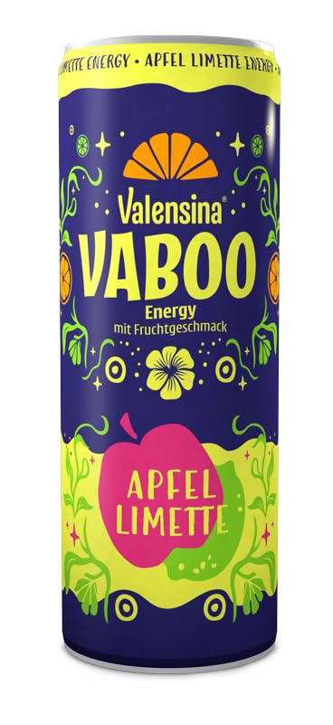 valensina vaboo energy apfel-limette 0,25l 12er pack Getränke