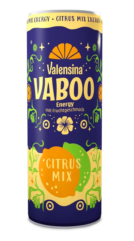 valensina vaboo energy citrus getränk 0,25l 12er pack
