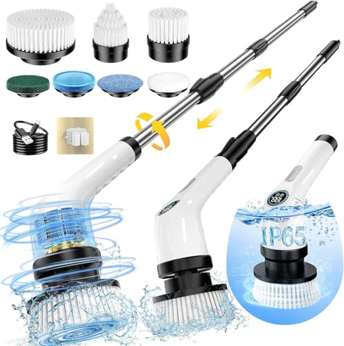 reinigungsbürsten ersatzköpfe FYDEE 7 in 1 für elektrische spin scrubber ANS-8050, 8051, 8052