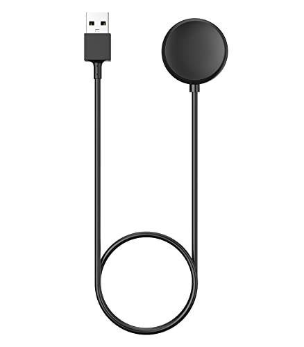 moko ladegerät für google pixel watch, magnetische ladestation mit 1m usb kabel, schwarz