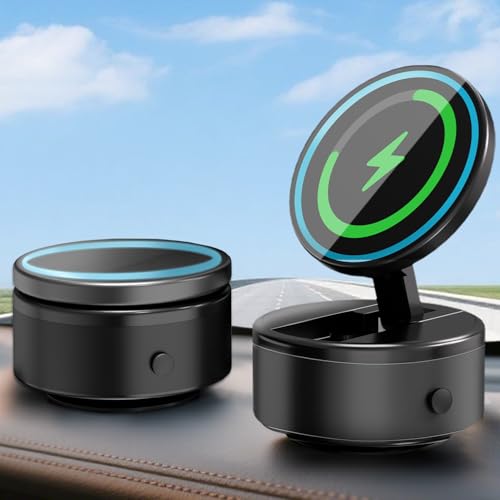 handyhalterung auto mit ladefunktion 15w schnelllade magnetisch für iphone masvita