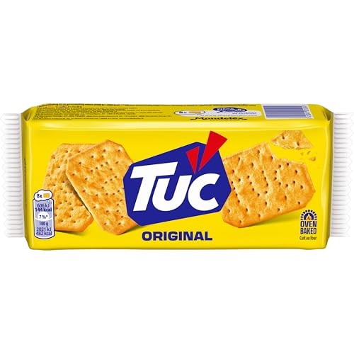 TUC Classic Salzgebäck 1 x 100g Einzelpackung Knabbergebäck (Packung mit 8)