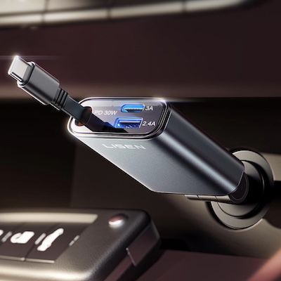 lisen auto zigarettenanzünder-ladegerät 3-in-1 mit usb-c für 11,69 euro