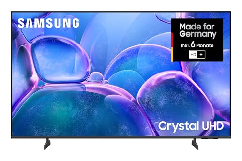 samsung 55 zoll 4k led fernseher, crystal uhd, smart tv, gaming hub, ai upscaling