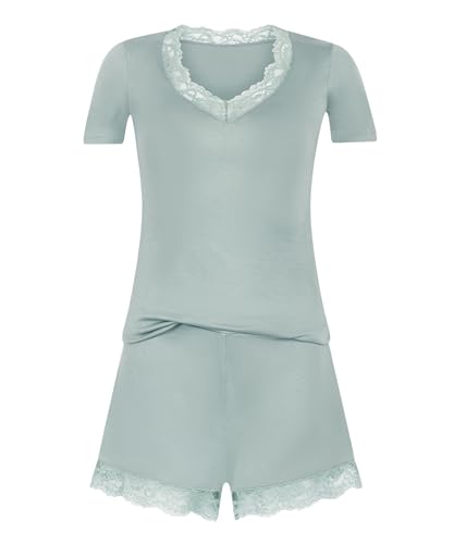 jersey pyjamaset hunkemöller iceberg green größe L