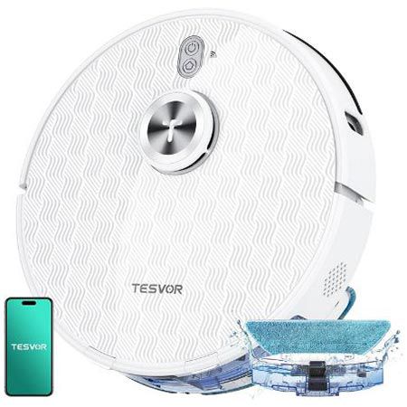tesvor s8pro saugroboter mit wischfunktion für 160,96 euro statt 180 euro