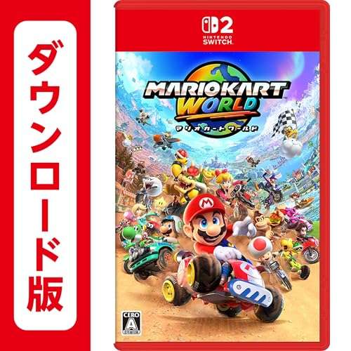 mario kart world nintendo switch 2 downloadcode japan eshop deutsche texte