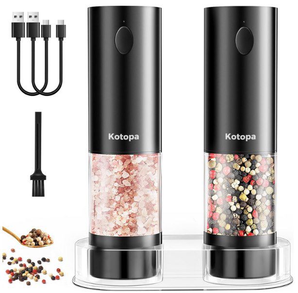 kotopa elektrische salz- und pfeffermühle, 5 stufen, 17,92 (statt 24)