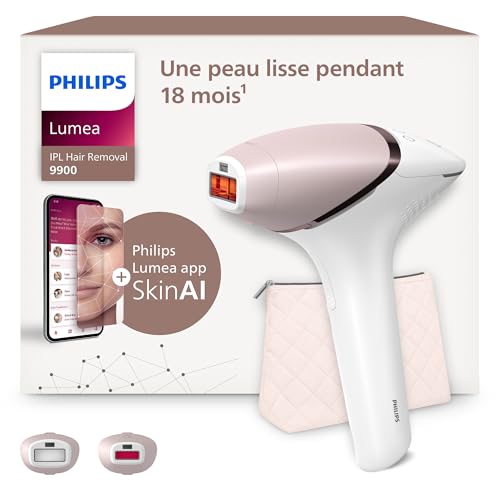 Philips Lumea IPL 9900 BRI950/02 Haarentfernung für Körper und Gesicht