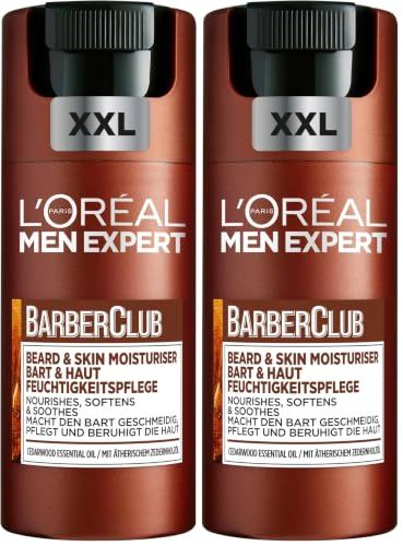 L'Oral Men Expert Bartpflege Gesichtscreme 3-Tage-Bart Zedernholzöl 100 ml