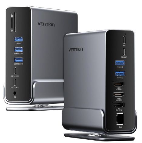 vention 16in1 usb c docking station für laptop, macbook, tablet, 87,99