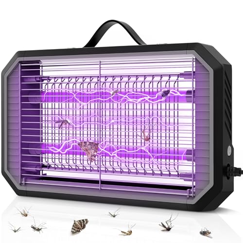 insektenvernichter elektrisch 4200v mücken- und fliegenfalle wandmontiert innen außen