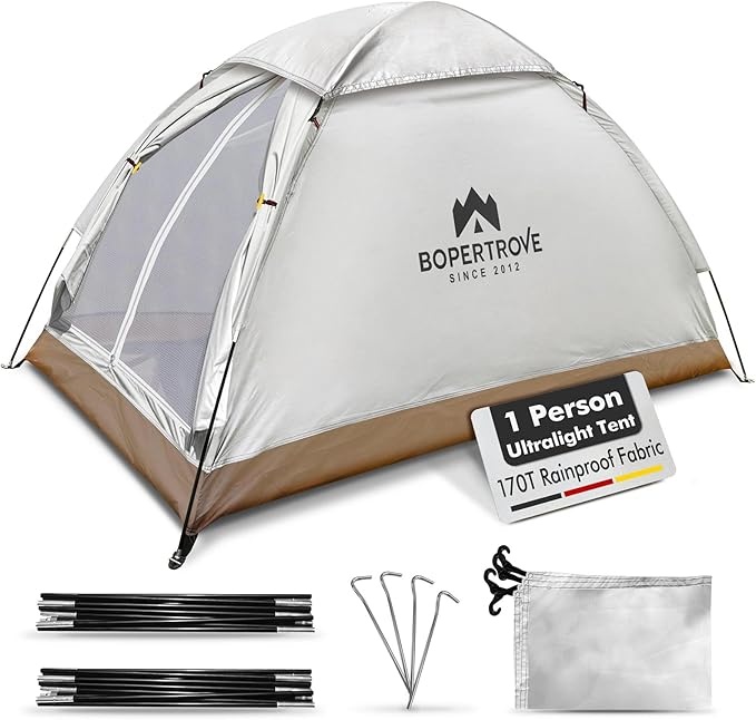 einmannzelt ultraleicht wasserdicht biwakzelt 1 person zelt camping trekking bikepacking