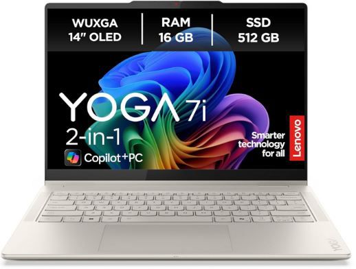 lenovo yoga 7i 2-in-1 laptop 14" 2,8k oled 1.099,99 (statt 1.310)