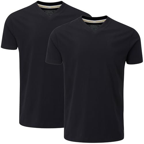 Produktbild: t shirts charles wilson 2er pack 100% baumwolle verschiedene farben größen