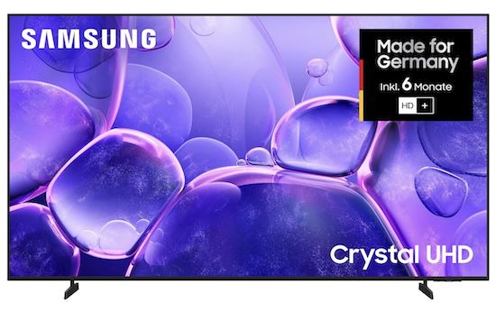 Samsung gu65u8079f 65 zoll crystal uhd fernseher 499 euro statt 589 euro