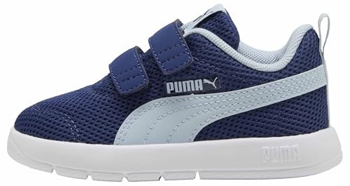 PUMA COURTFLEX V3 MESH INF Babysneaker Blau Jewel-Lucite 8.5 UK