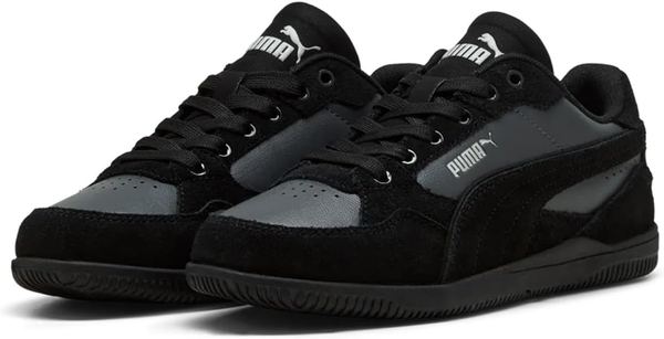 PUMA K-Moda OG Damen Sneaker Schwarz Silber-Starkgrau 5.5 UK