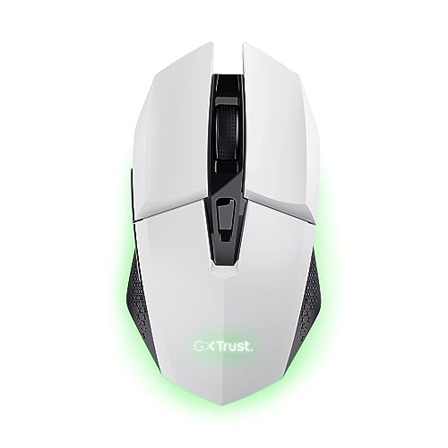 gxtrust 1108w wiederaufladbare kabellose gaming maus, 80 stunden akkulaufzeit, 800-4800 dpi