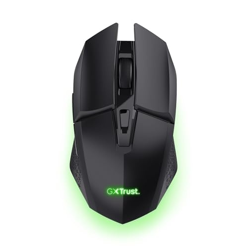 trust kabellose gaming maus amazon prime, 800-4800 dpi, 80 stunden akku, 6 tasten
