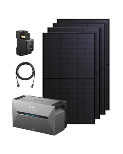 Produktbild: ankER solix balkonkraftwerk mit speicher solarbank 3 e2700 pro 2680wh 4 panel 500w