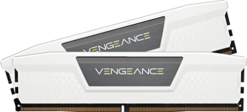 corsair vengeance 32gb ddr5 ram 6400mhz cl36-48-48-104 intel amd expo weiß