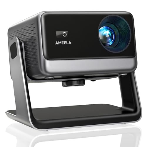 30000 Lumen Beamer 1080P mit WiFi & Bluetooth, Autofokus, für IOS/Android/PS5