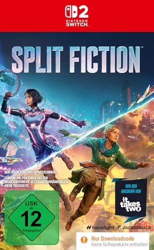 Produktbild: split fiction switch 2 code in box für nintendo switch