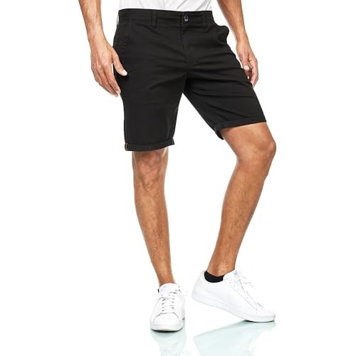 Smith & Solo Herren Sporthose Kurz - Laufshorts Baumwolle Fitness Bermuda Shorts