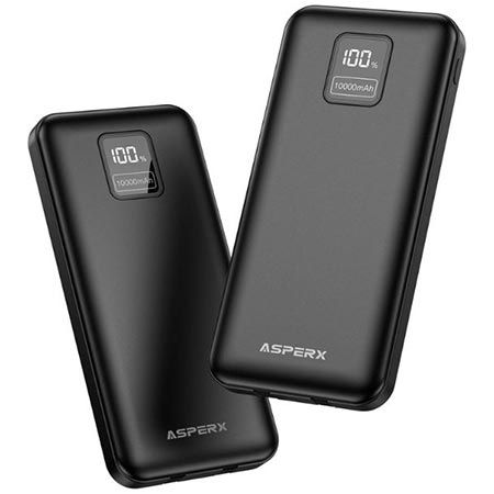 asperx slim power bank 10.000mAh 2er pack für 18,49 statt 37