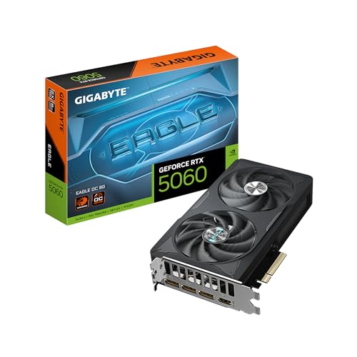 gigaByte geforce rtx 5060 eagle oc 8gb grafikkarte für 240,70 inkl. versand