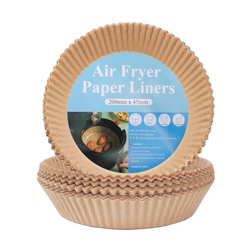 Produktbild: fehcbio airfryer backpapier für 4.5l-8l 100 stück antihaft wasserdicht ölfest 20-24cm
