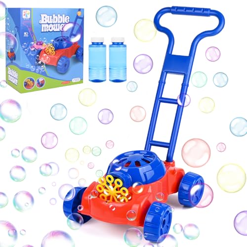 apritsce seifenblasen rasenmäher kinder, seifenblasenmaschine für draußen 1-3 jahre