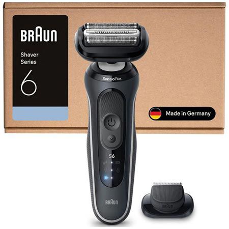 braun series 6 elektrorasierer mit präzisionstrimmer aufsatz für 119,99