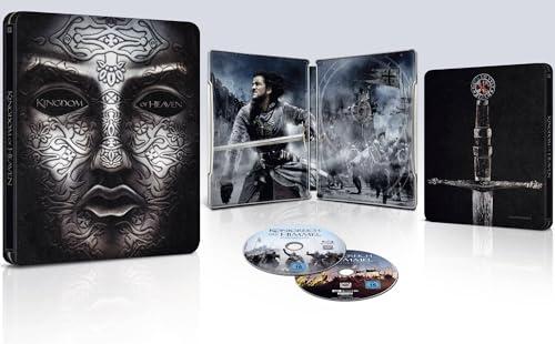 Produktbild: königreich der himmel director's cut steelbook, limitiertes 4k uhd und blu-ray